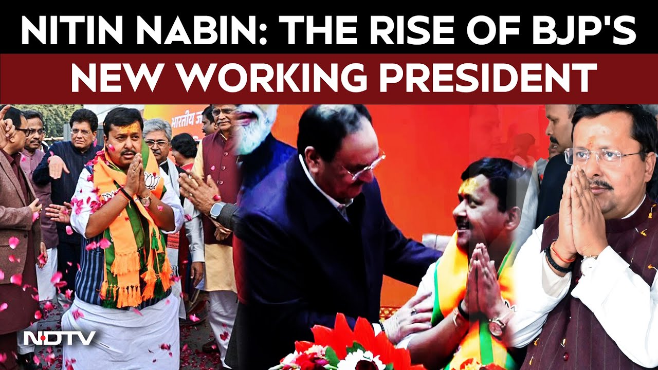 Nitin Nabin News | Hardworking, Trusted, Future-Ready: Who Is BJP Working President Nitin Nabin