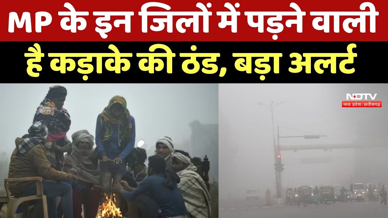 Weather Alert: MP के इन जिलों में पड़ने वाली है कड़ाके की ठंड, बड़ा अलर्ट