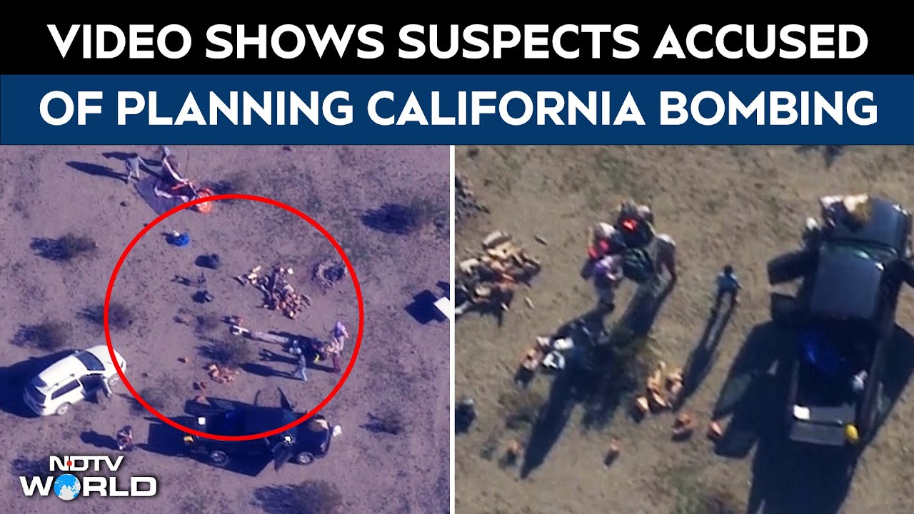 US Busts New Year's Eve Terror Plot In Southern California, FBI Shows Video Of Suspects