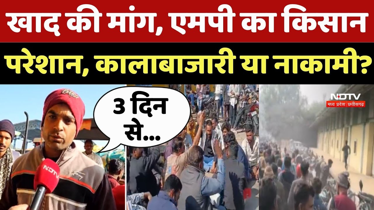 MP Fertilizer Shortage: Khad की मांग, एमपी का Farmer परेशान, कालाबाजारी या नाकामी?