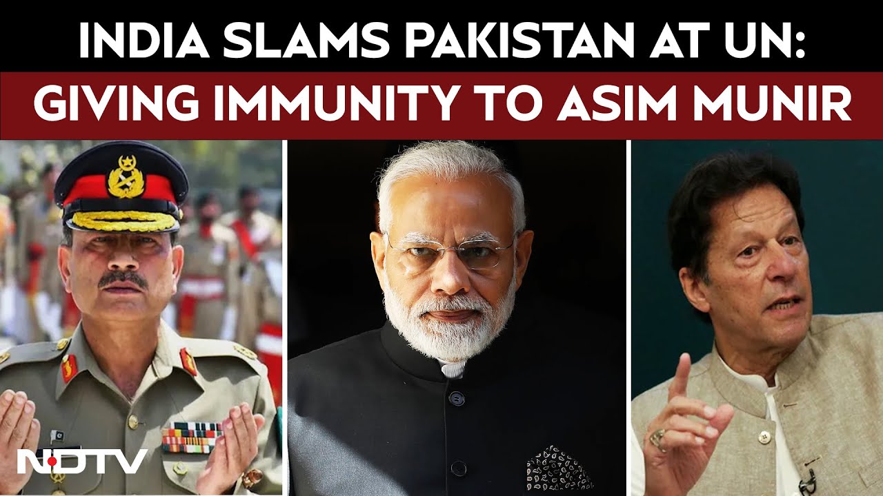 India Slams Pak At UN: 'Jailed Imran Khan, Gave Life-Time Immunity To Asim Munir'