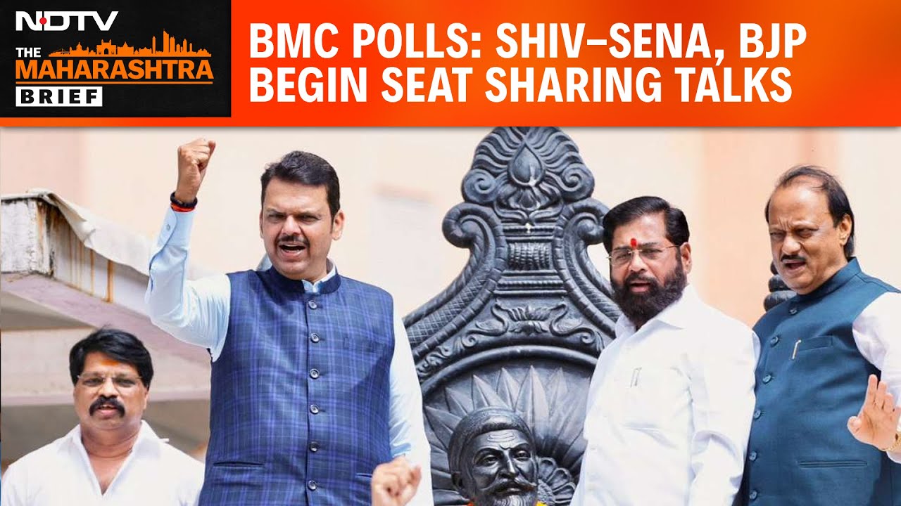 Maharashtra News | BMC Polls: Shiv Sena&ndash;BJP Seat Talks Begin, Poster War Heats Up Mumbai Campaign