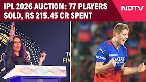 IPL Auction Review | 77 Players Sold For Rs 215.45 Crore; KKR Gets Cameron Green For Rs 25.20 Crore