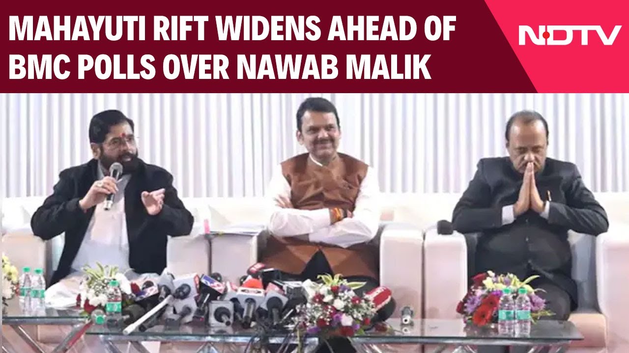 BMC Polls 2026 | Mahayuti Rift Widens Ahead of BMC Polls Over Nawab Malik