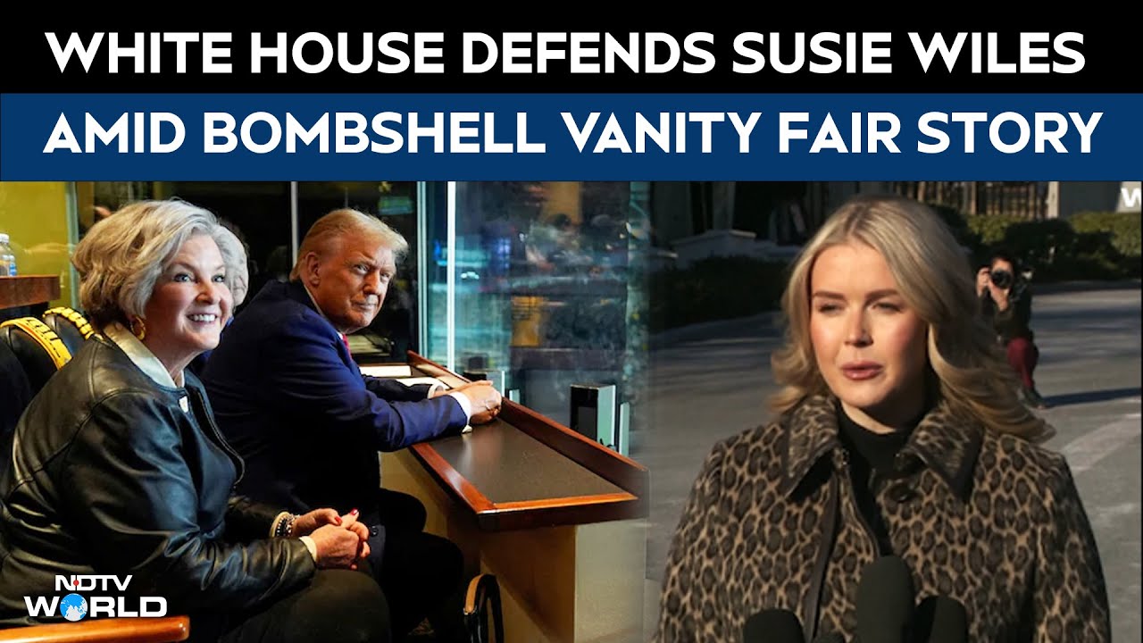 White House Defends Susie Wiles Amid Bombshell Vanity Fair Interview
