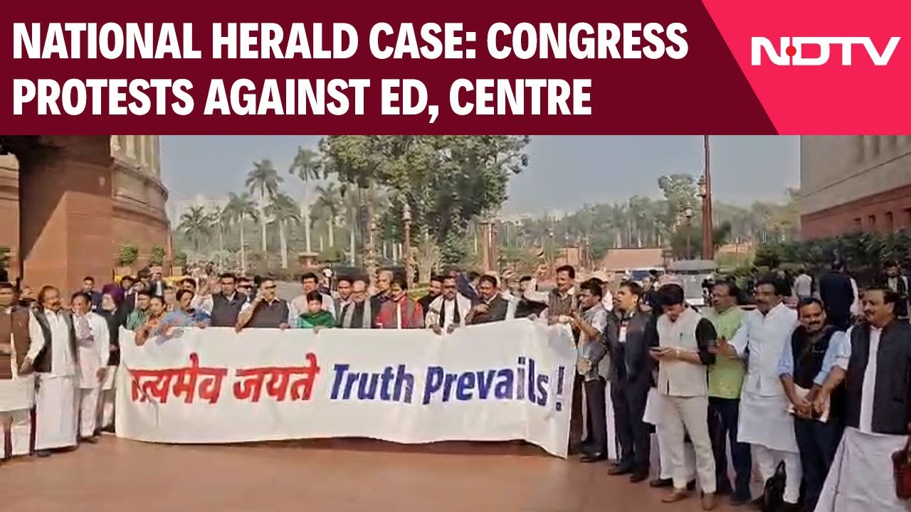 National Herald Case | Congress Ups Ante After Court Relief, Targets ED And Centre Over Herald Case