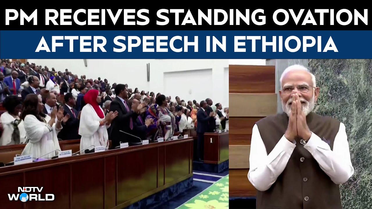 PM Modi Ethiopia Visit | PM Modi Pays Tribute to Ethiopian Bravehearts After Receiving Country's Top Honour