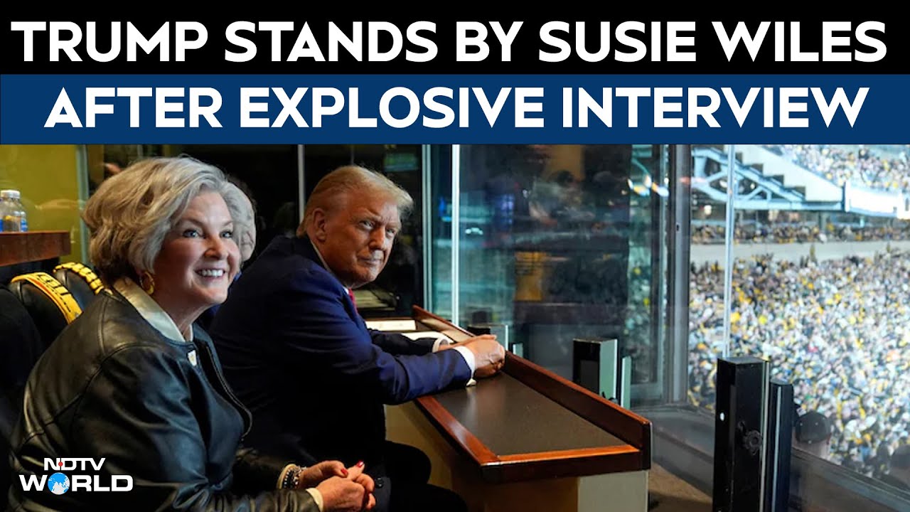 Susie Wiles Interview | White House Pushes Back After Vanity Fair Article, Trump Backs Wiles