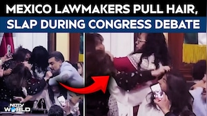 Viral Video: Mexico Lawmakers Scuffle During Mexico City Congress Session