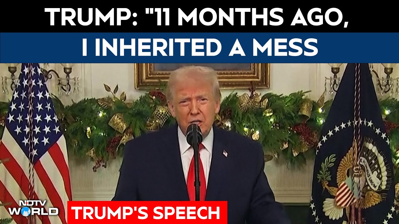 Trump Previews His 2026 Agenda In An Address To The Nation