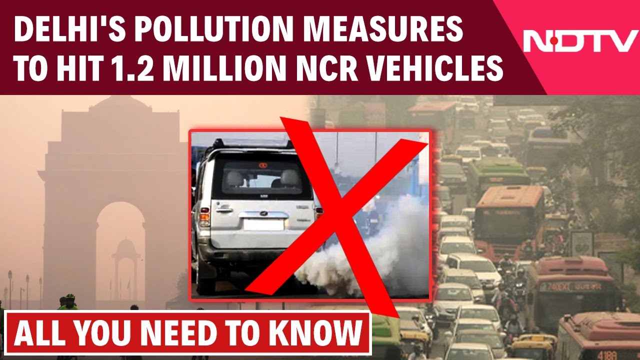 Delhi Pollution | Delhi's Pollution Measures To Hit 1.2 Million NCR Vehicles: All You Need To Know