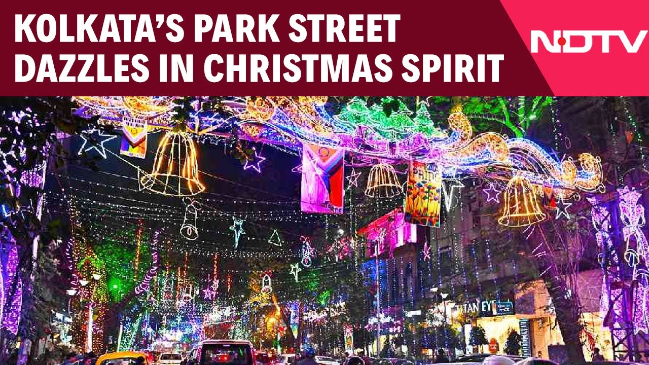 Park Street Dazzles in Festive Spirit: Mamata Banerjee Inaugurates Kolkata Christmas Festival