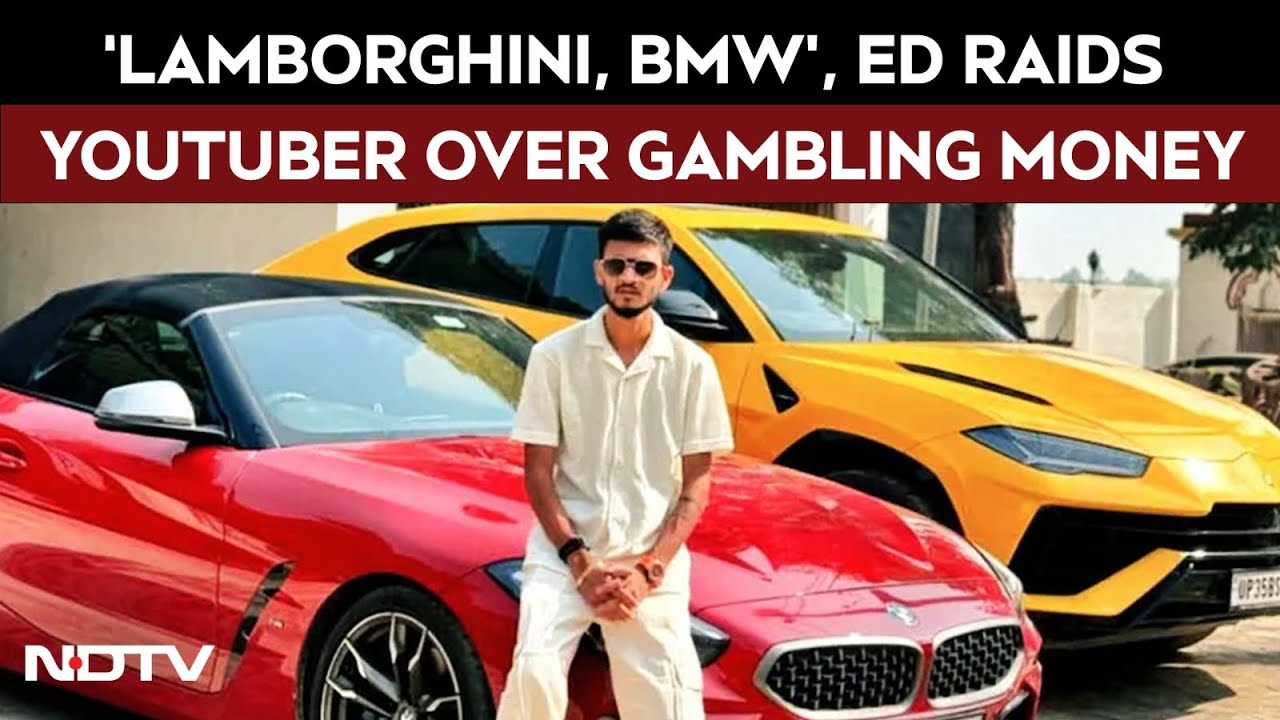UP YouTuber Raid News | Lamborghini Urus, BMW Z4 Among Luxury Cars Found In Raid On UP YouTuber