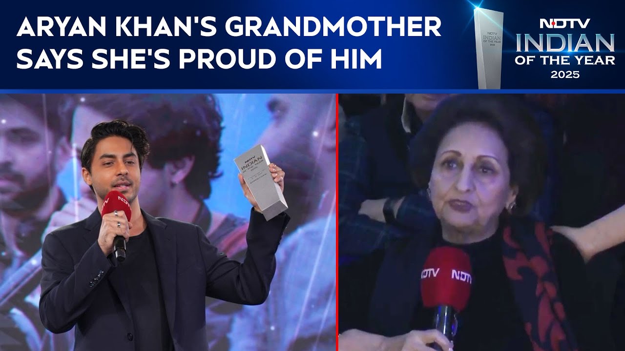 Aryan Khan's Grandmother Says She's Proud Of Him, He Dedicates Next Award To Her