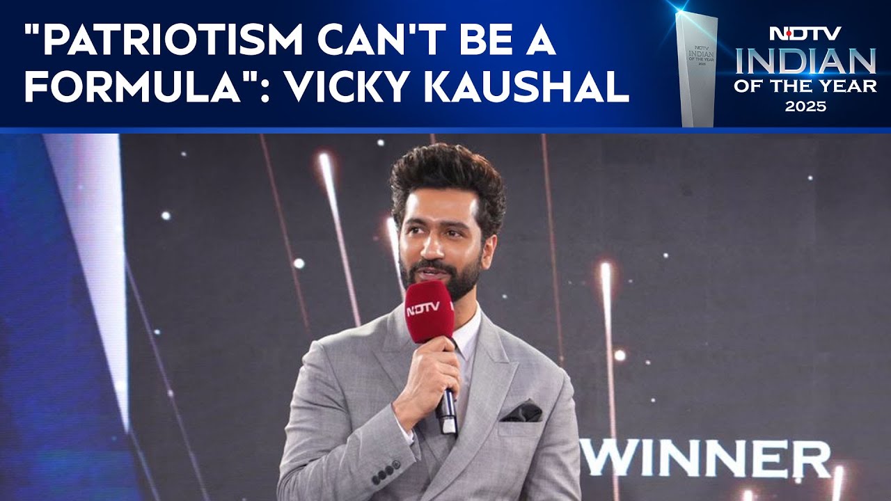 Vicky Kaushal At IOY 2025 | "Patriotism Can't Be A Formula": Vicky Kaushal