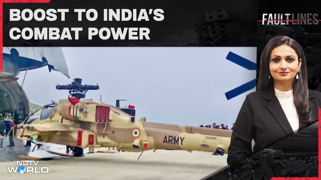 Indian Army News | Indian Army Gets Apache Helicopters