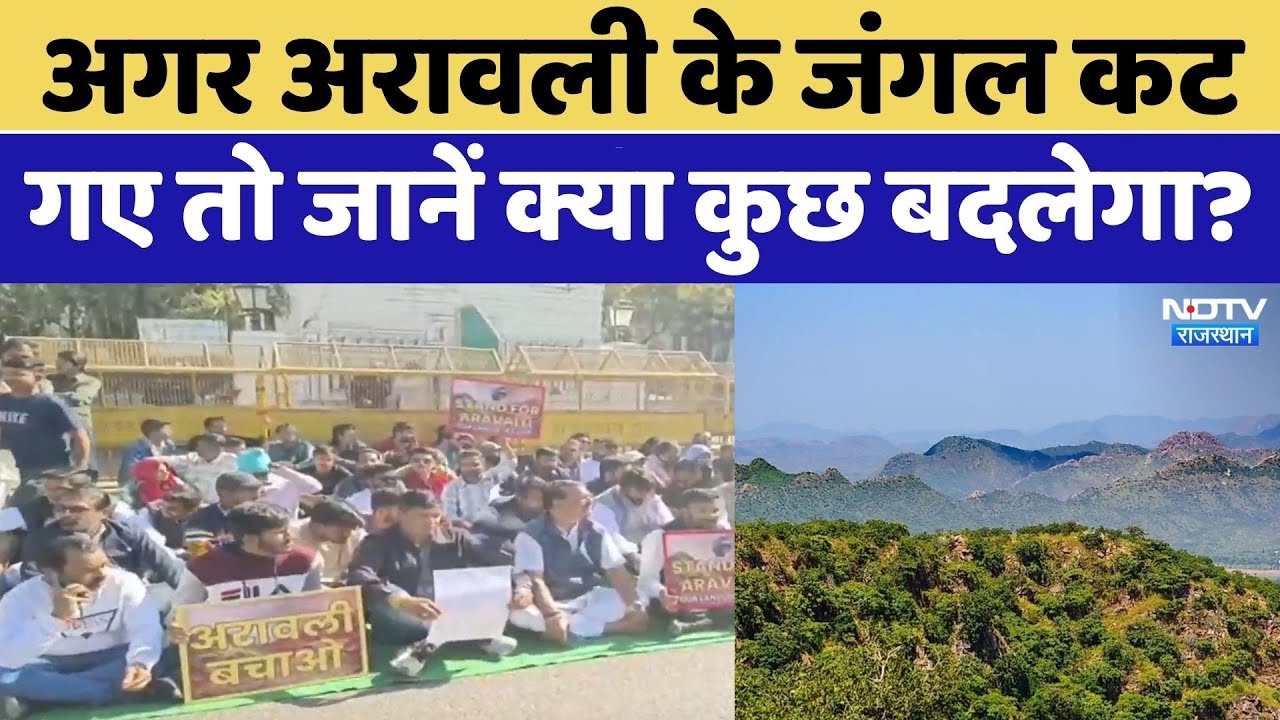 जानें अरावली को बचाना क्यों है जरूरी? NDTV Rajasthan | Top News |