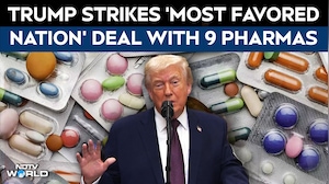 Donald Trump | Trump Strikes 'Most Favored Nation' Deals With Nine Pharma Companies Set To Prices