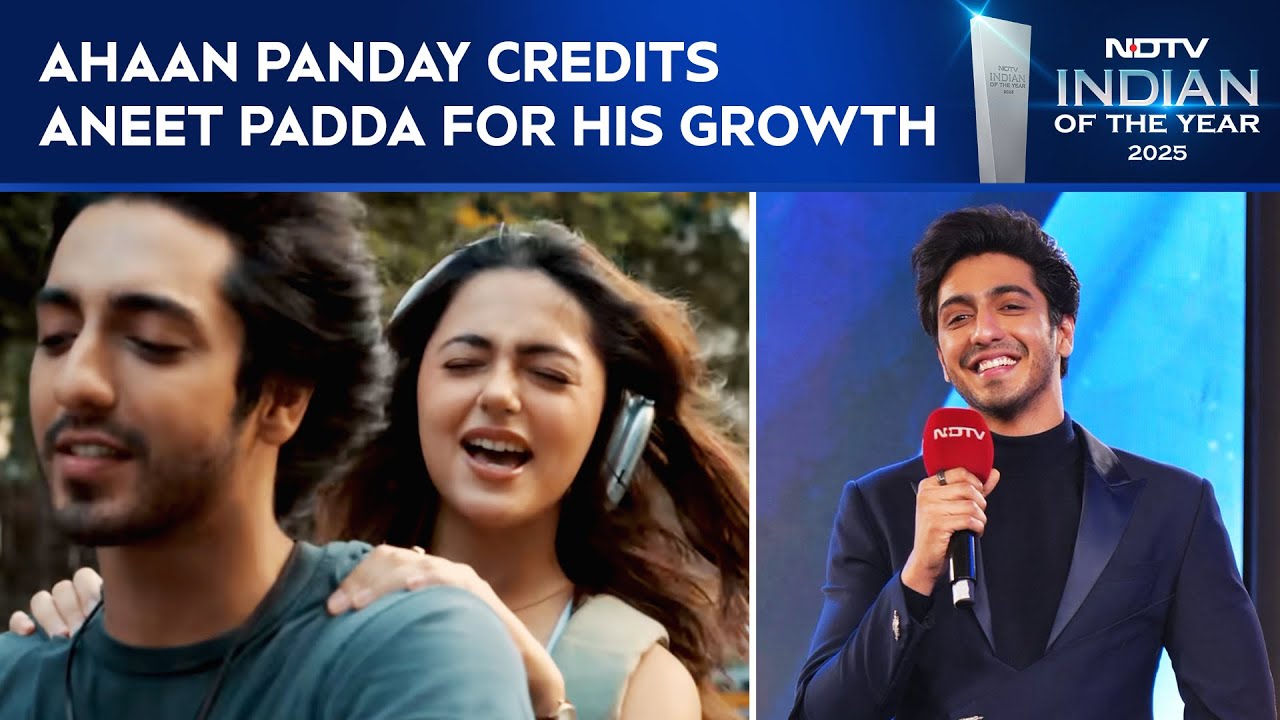 Actor Ahaan Panday Recalls Bond With 'Saiyaara' Co-star Aneet Padda