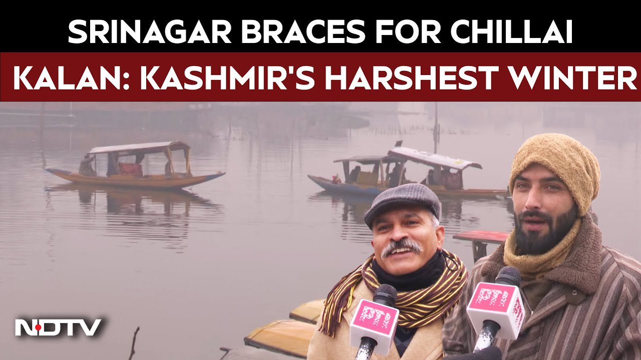 J&K News | Srinagar Braces For Chillai Kalan: Period Of Harshest Winter In Kashmir Valley