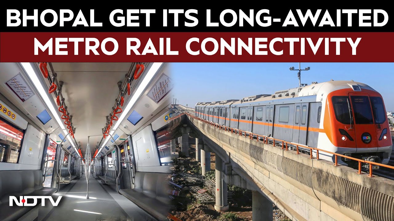 Bhopal Metro | Bhopal Gets Metro Rail Service: CM Yadav Flags Off Train On 'Priority Corridor'