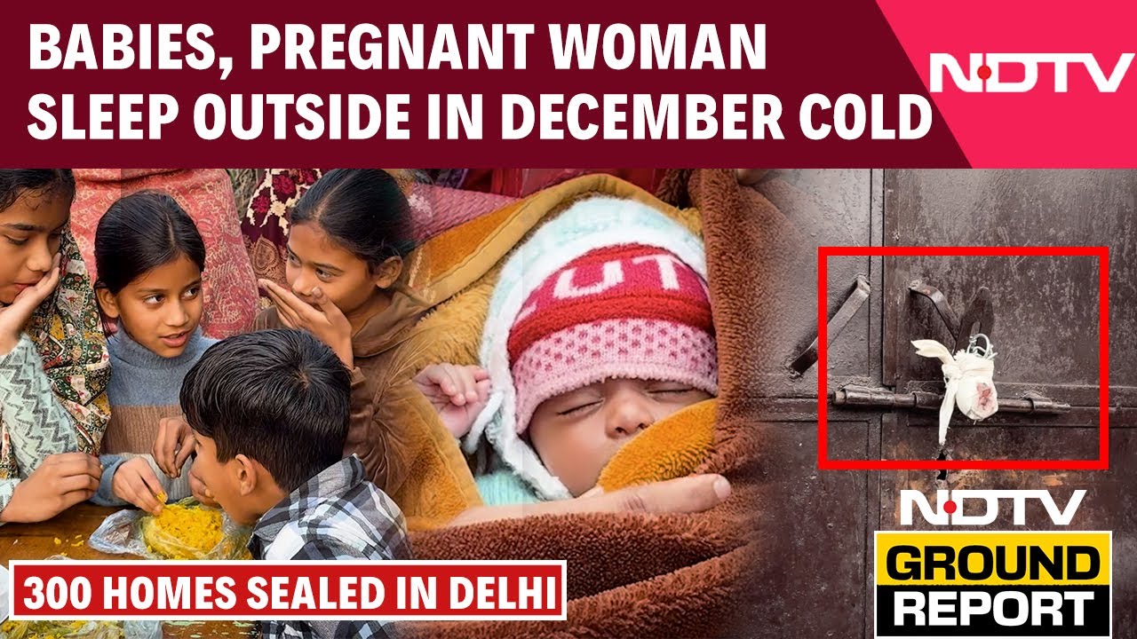 Delhi News | Nearly 300 Homes Sealed in Delhi, Newborn Left In The Cold