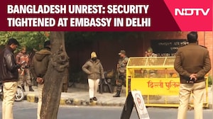 Security Tightened Outside Bangladeshi Embassy In Delhi Amid Violence In Bangladesh