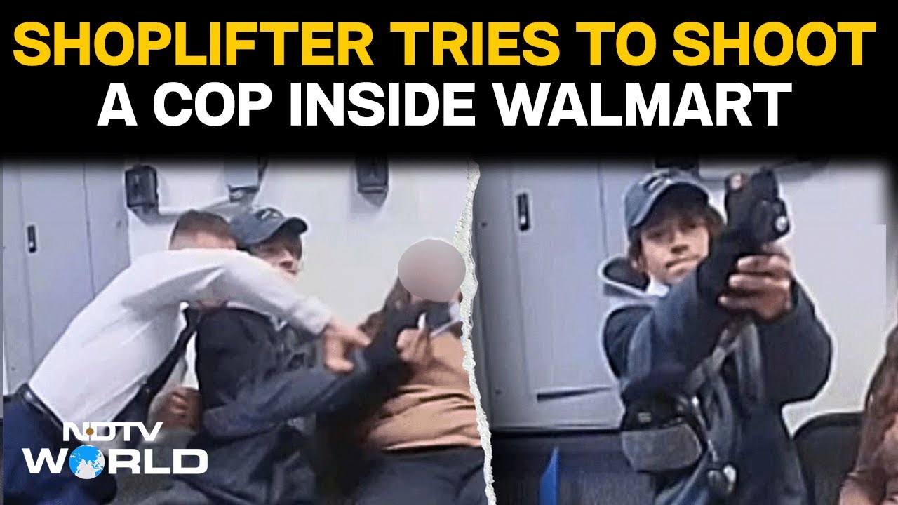 Alleged Shoplifter Tries To Shoot Police Officer Inside Walmart, Gun Malfunctions