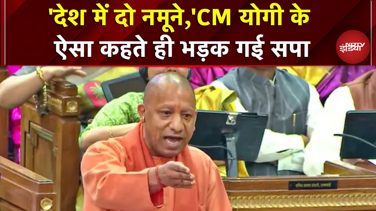 'देश में दो नमूने' वाले CM Yogi के बयान पर SP का वॉकआउट, स्पीकर ने सुना दी 'चोर-चोर' वाली ये कहानी