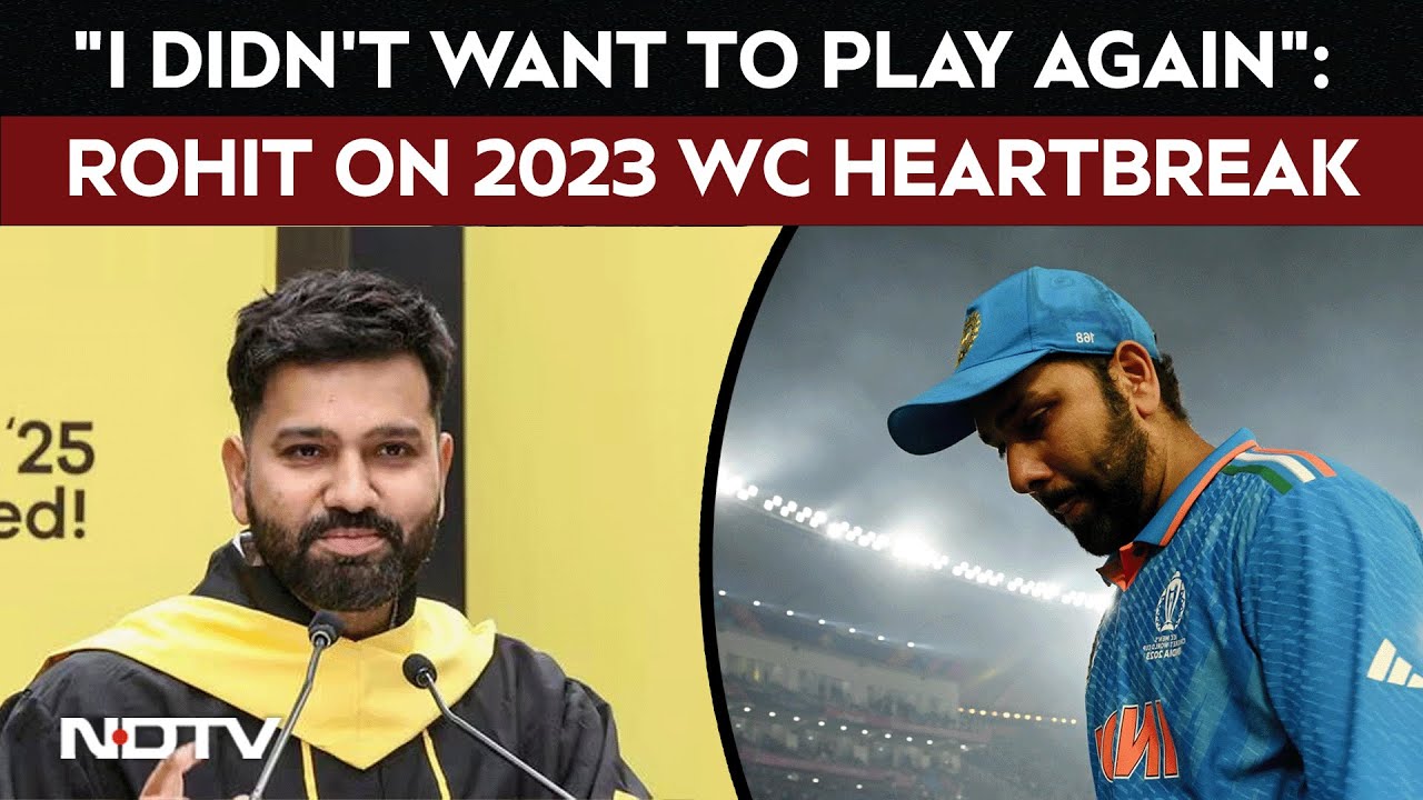 Rohit Sharma Speech | "I Didn't Want To Play Anymore": Rohit Sharma's Fresh Retirement Revelation