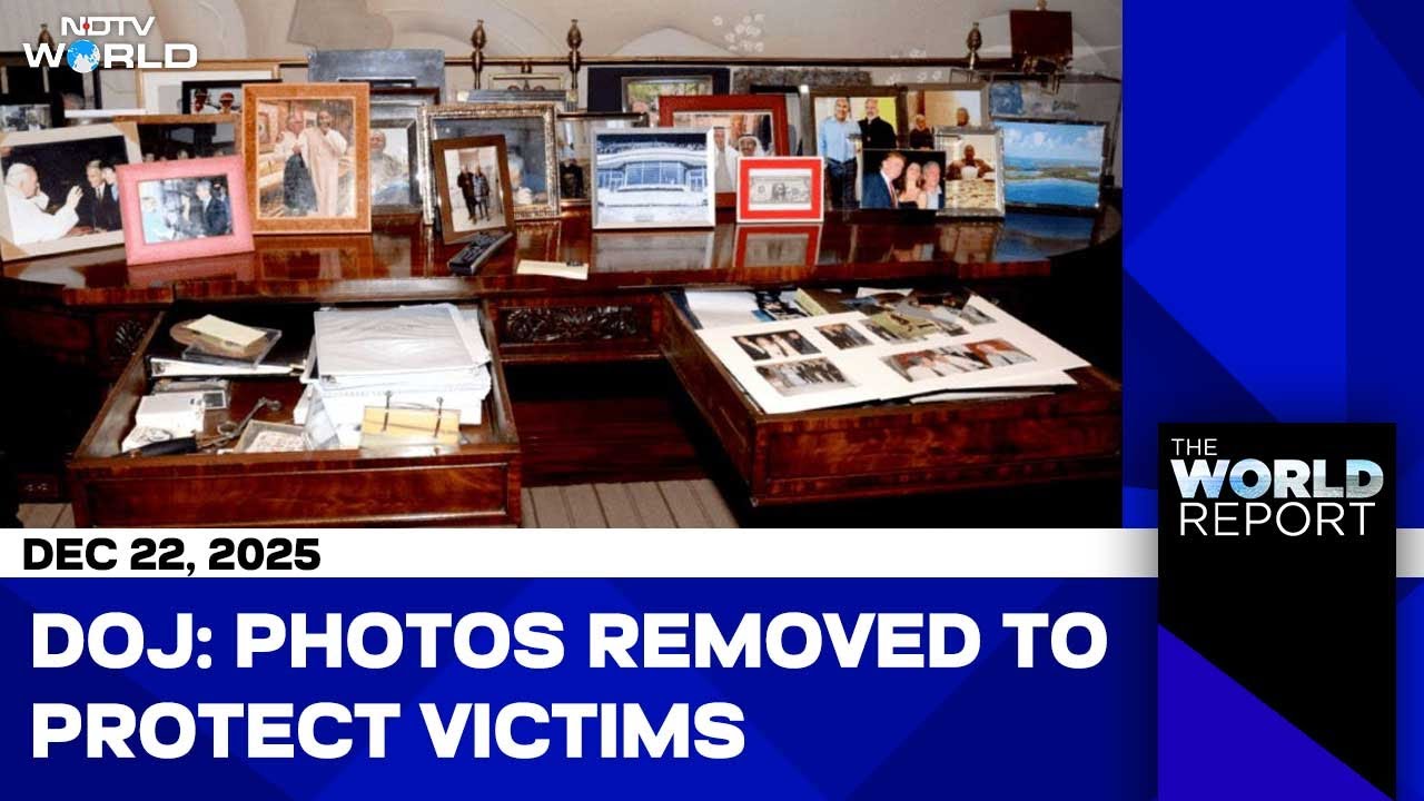 US DOJ Restores Trump Photo In Epstein Files