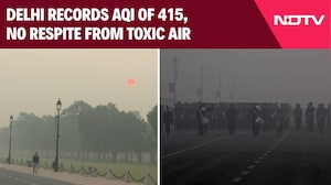 Delhi Pollution | No Respite From Toxic Air As Delhi Records AQI Of 415 On Tuesday Morning