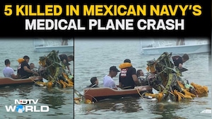 Mexican Navy Crash | Rescuers Search For Survivors After Medical Navy Plane Crashes In Texas
