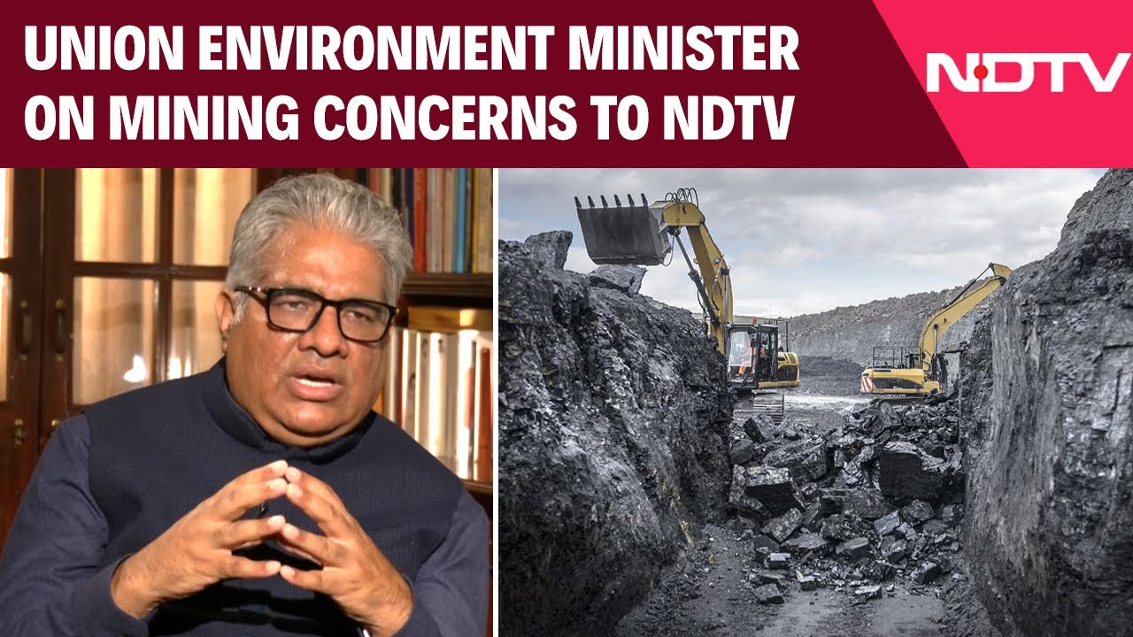 Bhupender Yadav NDTV Exclusive | Union Environment Minister Opens Up on Mining Concerns to NDTV