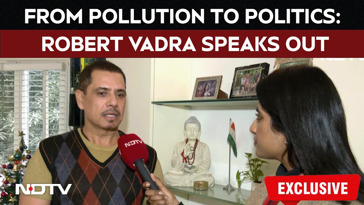 Robert Vadra Interview | "People See Indira In Her": Robert Vadra On Priyanka Gandhi As Possible PM