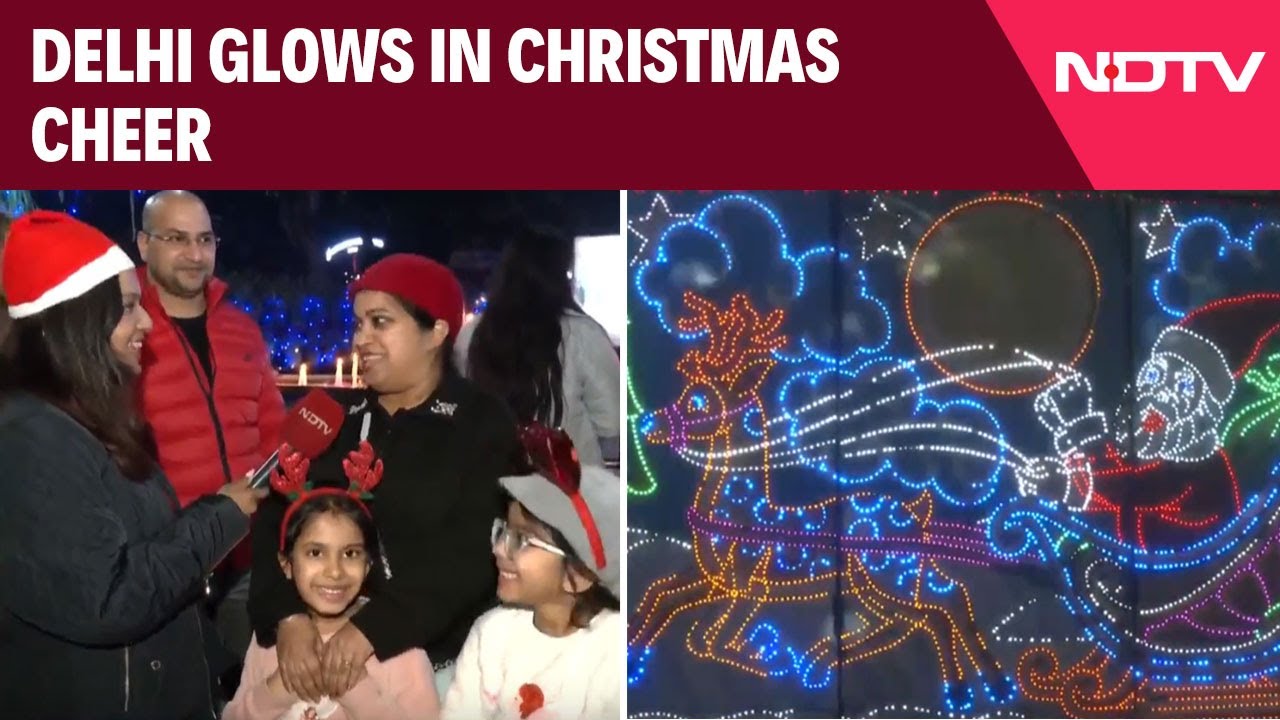 Christmas 2025 | Carols, Candles, Christmas Spirit: Peace And Joy Fill Delhi Air