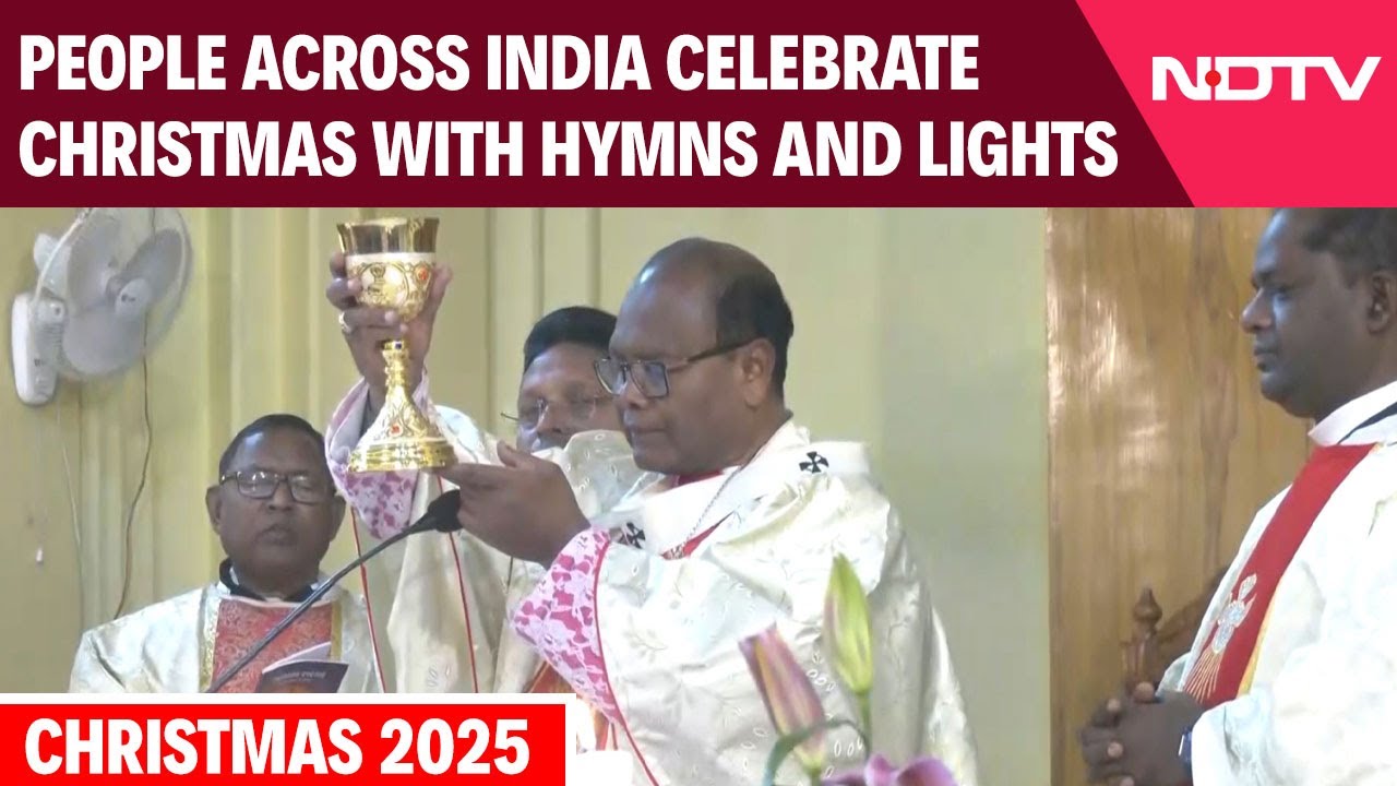 Christmas 2025 | People Across India Celebrate Christmas 2025 With Hymns, Lights, And Prayers