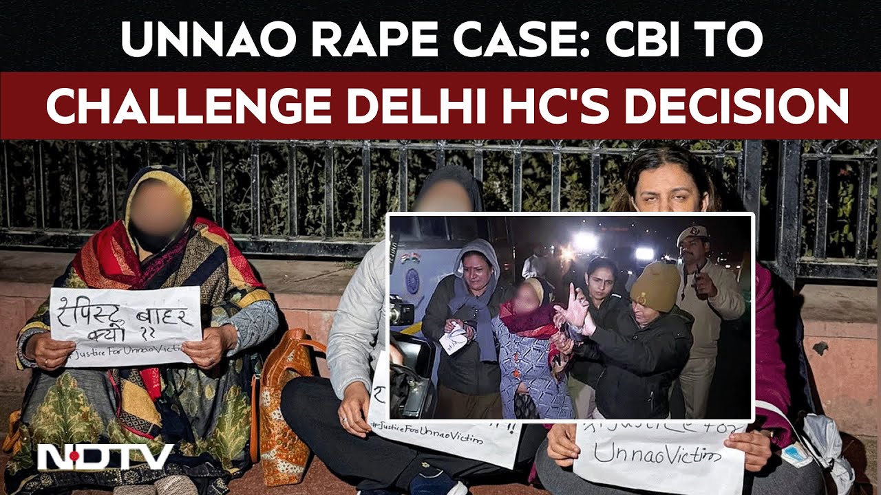 Unnao Rape Case | Male Officers Manhandle Survivor's Mother After Sengar's Sentence Suspended