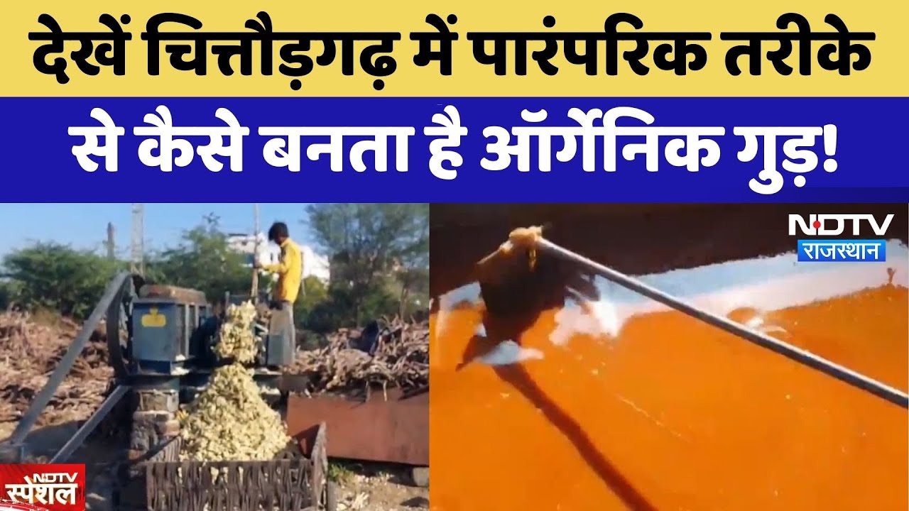 Chittorgarh में पारंपरिक तरीके से कैसे बनता है Organic Jaggery! | Winter Special