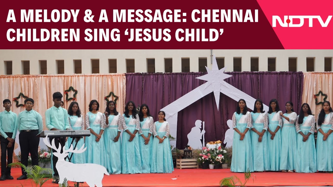 Video: A Manger, A Melody, A Message: Chennai Children Sing ‘Jesus Child’