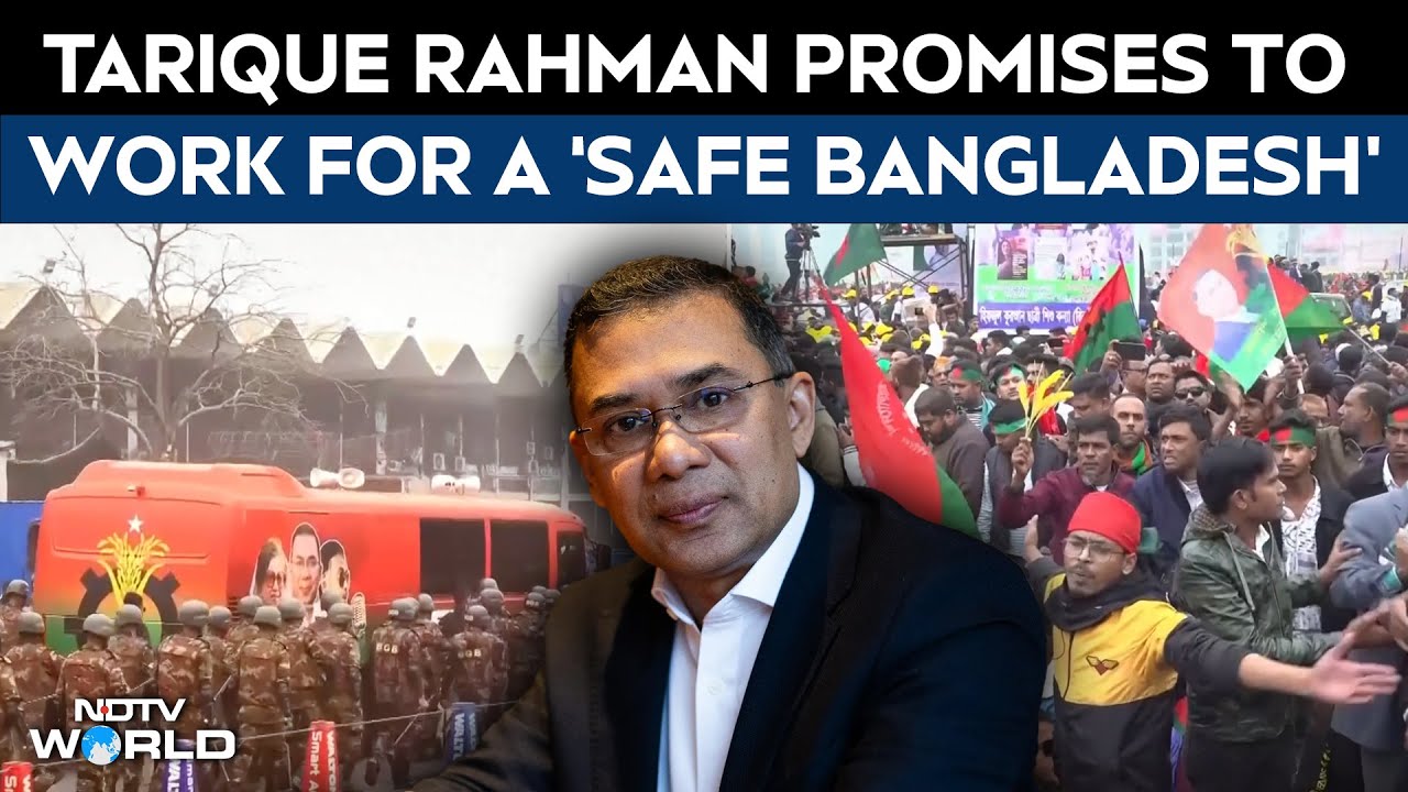 Former Bangladesh Prime Minister's Son Returns From Exile As Political Frontrunner