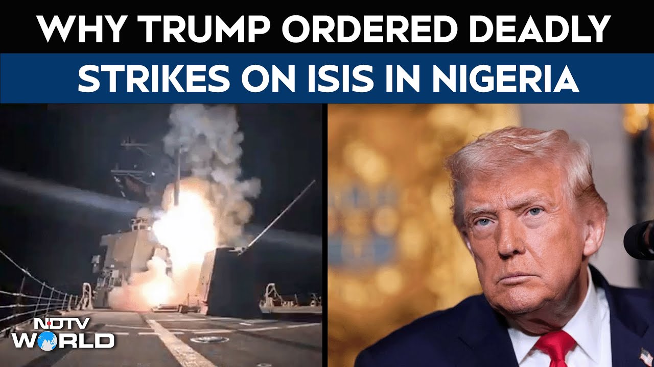 US Strikes ISIS | "Merry Christmas": Trump Says US Launched 'Numerous' Strikes On ISIS In Nigeria