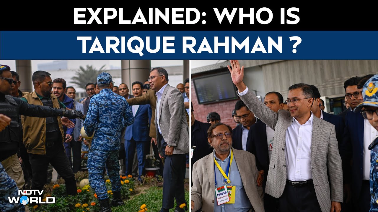 Tarique Rahman News | Who Is Tarique Rahman, BNP Leader Who Returned To Bangladesh After 17 Years