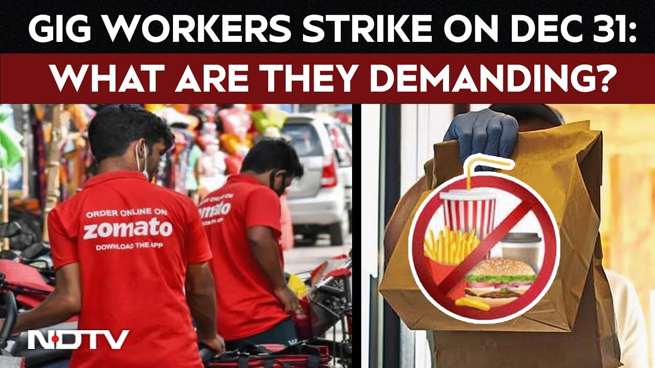 Zomato Swiggy Delivery | Why Online Delivery Partners Are On Strike On Dec 31
