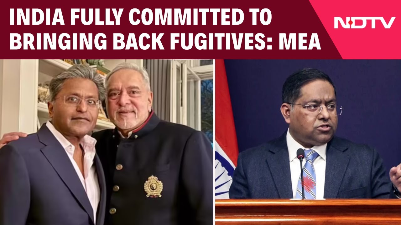 Vijay Mallya News | India Fully Committed to Bringing Back Fugitives: MEA