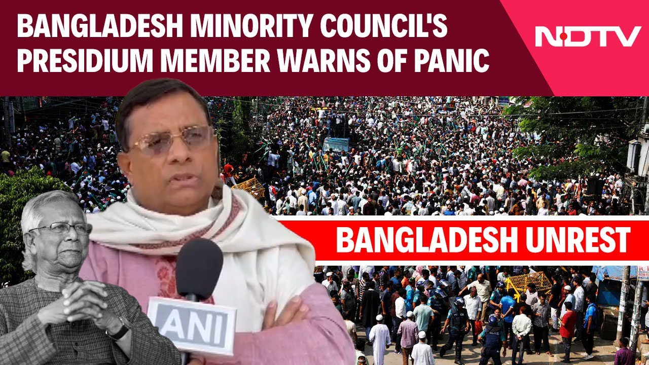 Bangladesh Minority Council's Presidium Member Warns Of Panic In Yunus regime