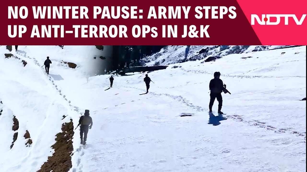 Jammu And Kashmir News | Pakistani Terrorists Pushed Into Inhospitable Zones As Army Intensifies Ops
