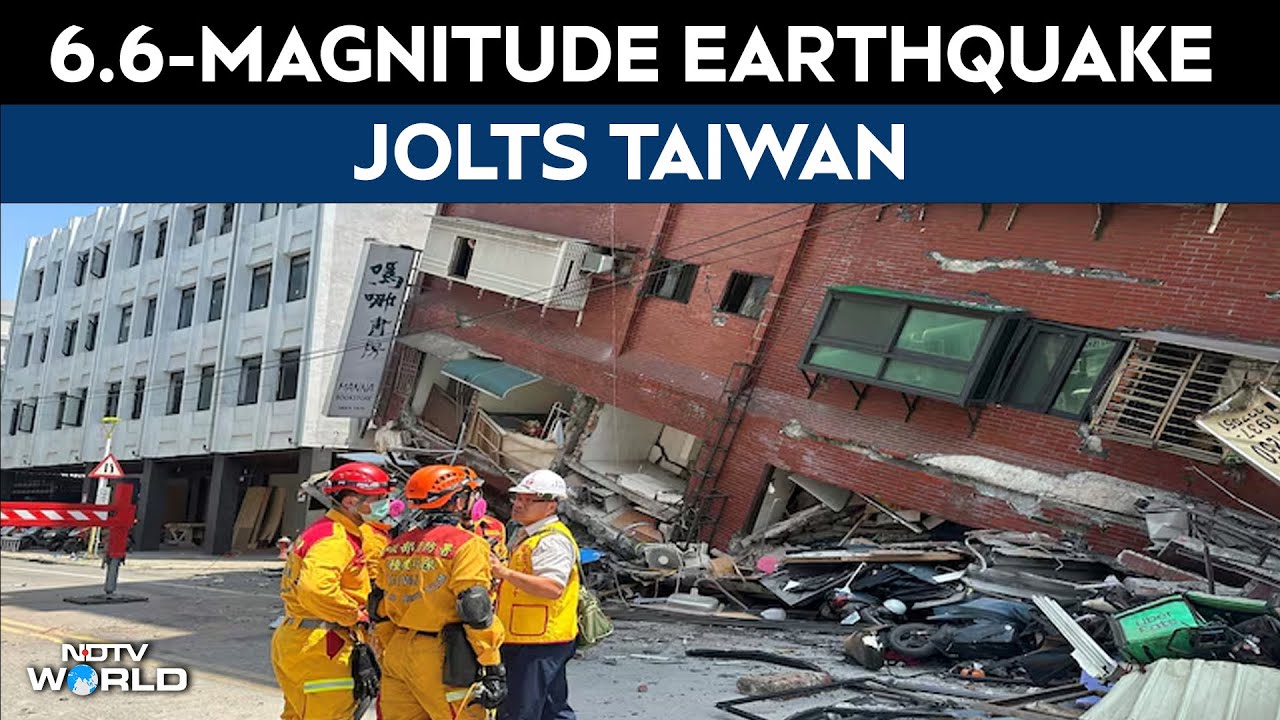 Taiwan Earthquake | Earthquake Of Magnitude 6.6 Jolts Taiwan Late At Night