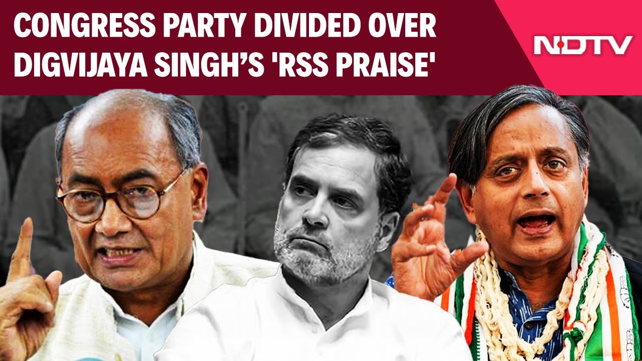 Congress Divided Over Digvijaya Singh's Post, Rifts Exposed In The Open