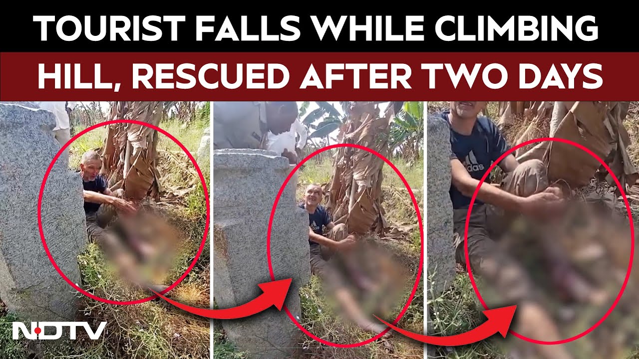 Karnataka News | French Man Falls While Climbing Hill, Rescued After Two Days In Karnataka